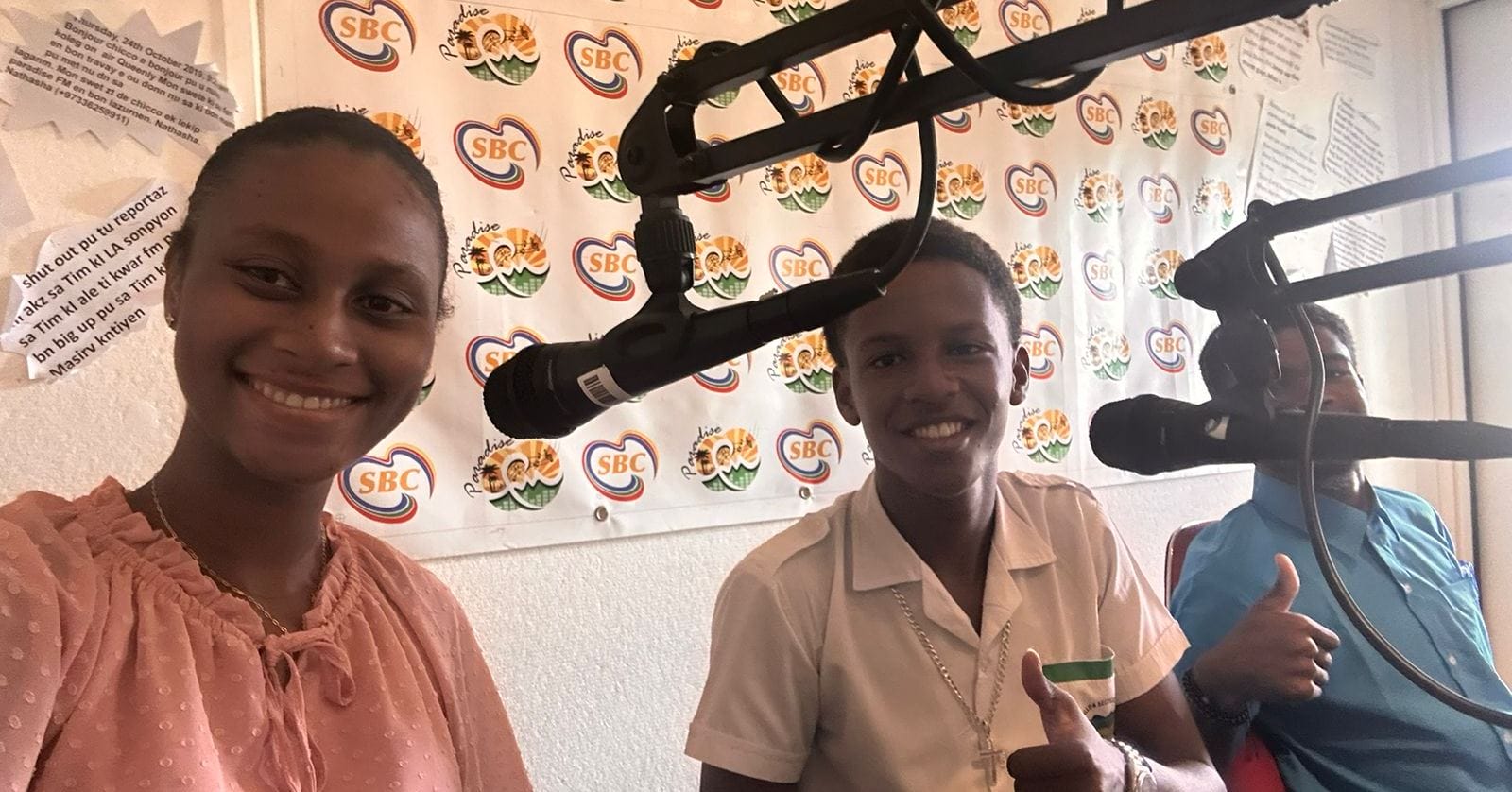 Ishmaella Bacco, Stanio Arrisol, & Tarik Lespoir FROM SSA on Paradise FM