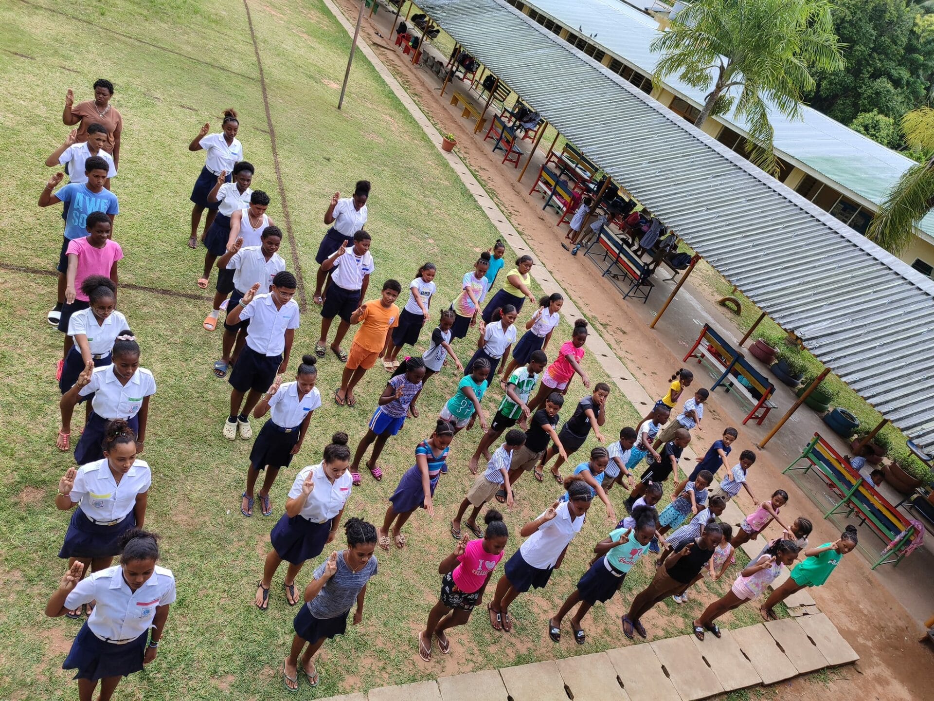 Anse Boileau scouts meeting