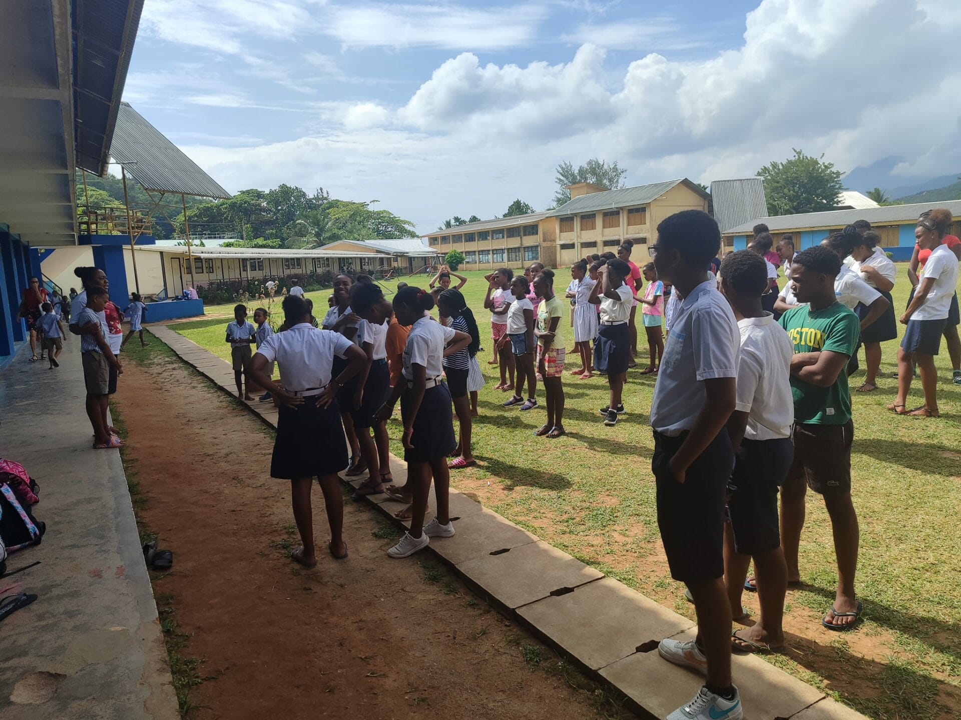 Anse Boileau scouts meeting