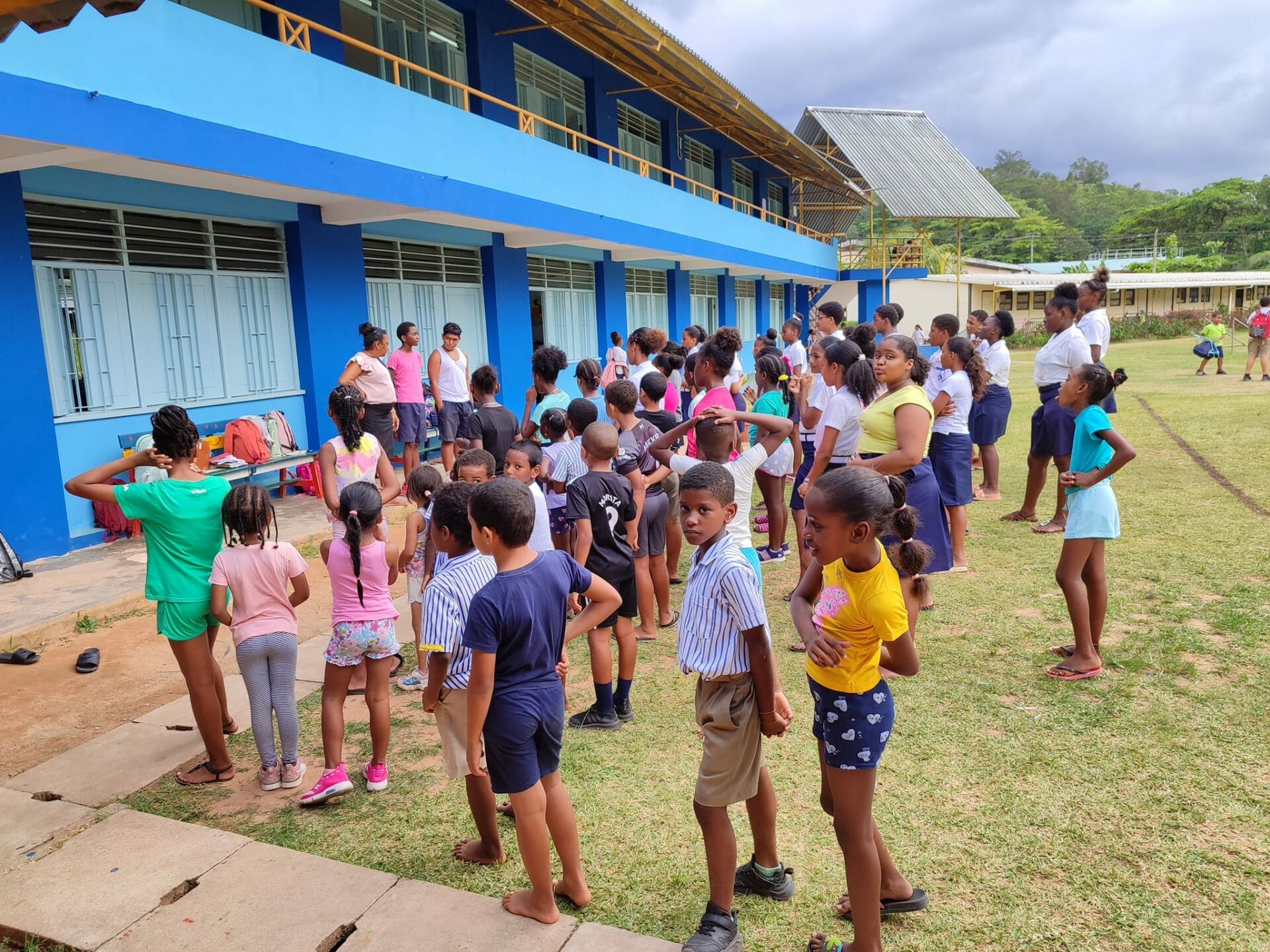 Anse Boileau scouts meeting