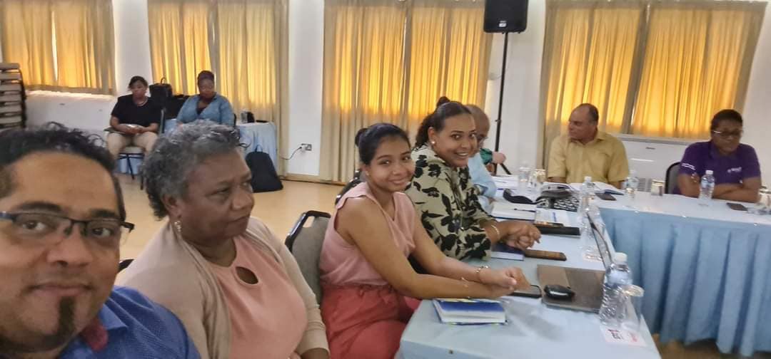 Seychelles scout association at world bank meeting in seychelles