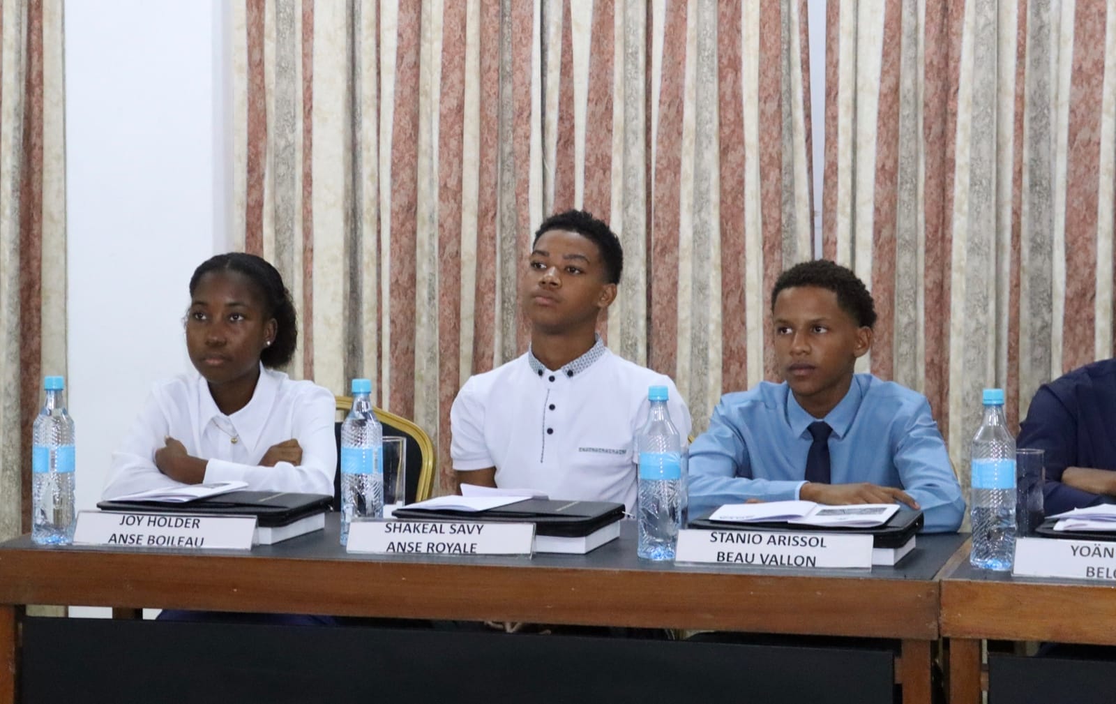 Stanio Arrisol new seychelles national youth assembly speaker