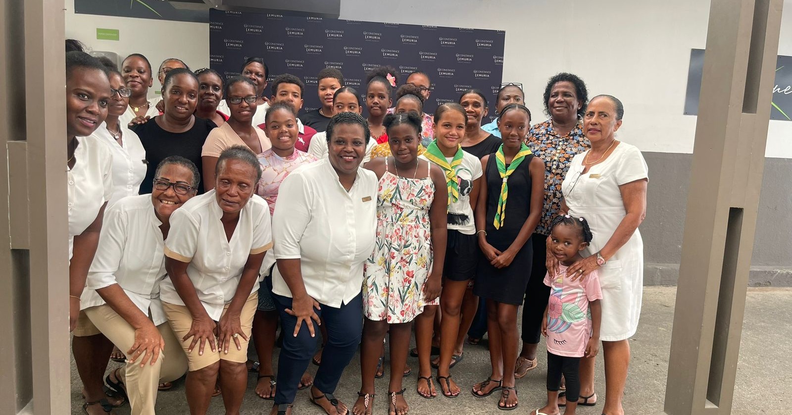 praslin scouts at Lemuria Hotel